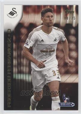 2015-16 Topps Premier Gold - [Base] - Black #116 - Federico Fernandez /25