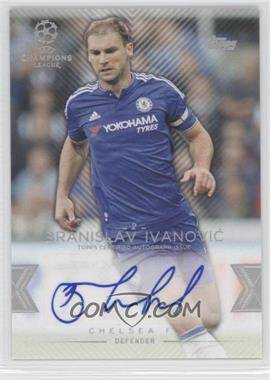 2015-16 Topps UCL Showcase - Autographs #CLA-BI - Branislav Ivanovic