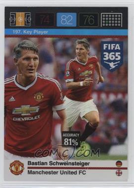 2015 Panini Adrenalyn XL Fifa 365 Nordic Edition - [Base] #197 - Key Player - Bastian Schweinsteiger [EX to NM]