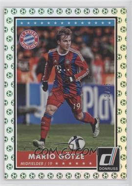 2015 Panini Donruss - [Base] - Green Soccer Ball #46.1 - Mario Gotze (Base) /25