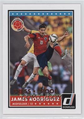 2015 Panini Donruss - [Base] - Press Proof Bronze #3.2 - James Rodriguez (Team Columbia) /299