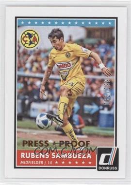 2015 Panini Donruss - [Base] - Press Proof Bronze #67 - Rubens Sambueza /299