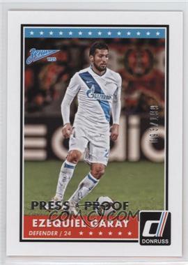 2015 Panini Donruss - [Base] - Press Proof Silver #81 - Ezequiel Garay /199