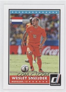 2015 Panini Donruss - [Base] #36.2 - Wesley Sneijder (Team Netherlands)