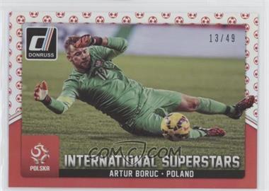 2015 Panini Donruss - International Superstars - Red Soccer Ball #55 - Artur Boruc /49