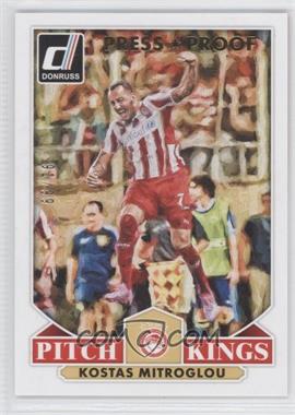 2015 Panini Donruss - Pitch Kings - Press Proof Gold #16 - Kostas Mitroglou /99