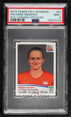 2015 Panini FIFA Women's World Cup Canada Album Stickers - [Base] #97 - Vivianne Miedema [PSA 9 MINT]