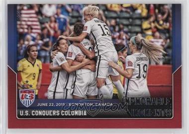 2015 Panini USA Soccer National Team - Memorable Moments #3 - U.S. Conquers Colombia