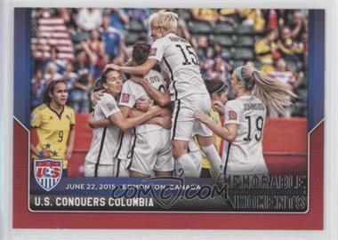 2015 Panini USA Soccer National Team - Memorable Moments #3 - U.S. Conquers Colombia