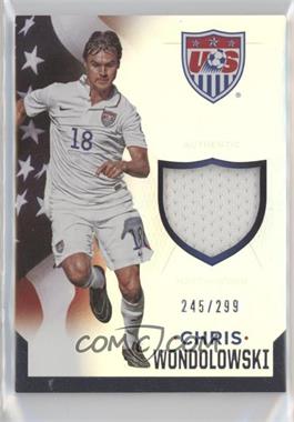 2015 Panini USA Soccer National Team - USA Memorabilia #18 - Chris Wondolowski /299