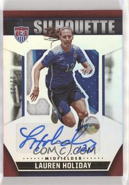 2015 Panini USA Soccer National Team - USA Silhouette Signatures - Prime #9 - Lauren Holiday /25