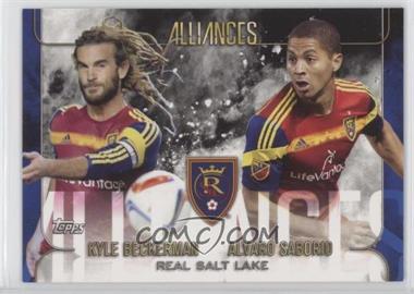 2015 Topps Apex - Alliances #A-12 - Kyle Beckerman, Alvaro Saborio