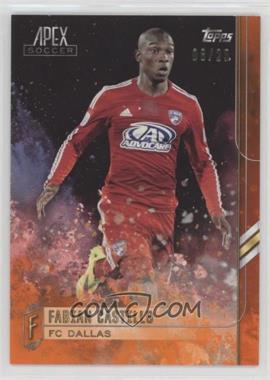 2015 Topps Apex - [Base] - Orange #67 - Fabian Castillo /25