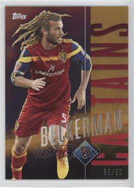 2015 Topps Apex - Captains - Gold #C-15 - Kyle Beckerman /50