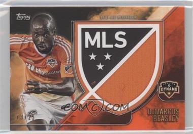 2015 Topps Apex - Crest Jumbo Relics - Orange #CJR-DB - DaMarcus Beasley /25