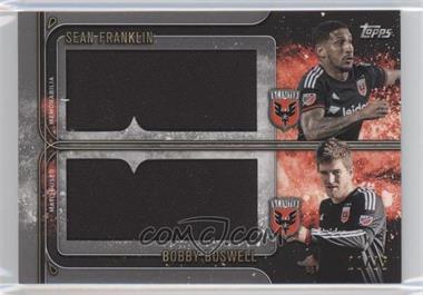 2015 Topps Apex - Dual Relics #DR-FB - Bobby Boswell, Sean Franklin /25