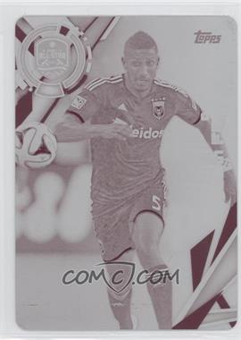 2015 Topps MLS - [Base] - Printing Plate Magenta #184 - All-Star - Sean Franklin /1