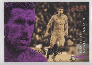 2016-17 Panini Aficionado - [Base] - Artist's Proof Purple #124 - Kevin Strootman /99