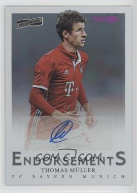 2016-17 Panini Aficionado - Endorsements - Artist's Proof Red #E-TM - Thomas Muller /30