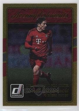 2016-17 Panini Donruss - Accomplishments - Gold #6 - Robert Lewandowski