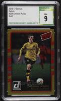 Donruss Debuts - Christian Pulisic [CSG 9 Mint]