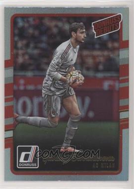 2016-17 Panini Donruss - [Base] - Holographic #201 - Donruss Debuts - Gianluigi Donnarumma