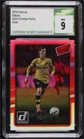 Donruss Debuts - Christian Pulisic [CSG 9 Mint]