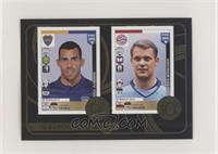 Golden Sticker - Carlos Tevez, Manuel Neuer