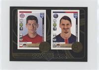 Golden Sticker - Robert Lewandowski, Zlatan Ibrahimovic