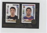 Golden Sticker - Gianluigi Buffon, Luis Suarez