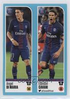 Angel Di Maria, Edinson Cavani [EX to NM]