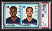 Christopher Nkunku, Javier Pastore [PSA 9 MINT]