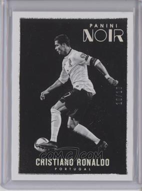 2016-17 Panini Noir - [Base] - Black & White Platinum #68 - Cristiano Ronaldo /10