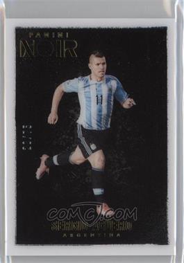 2016-17 Panini Noir - [Base] - Color #5 - Sergio Aguero /75