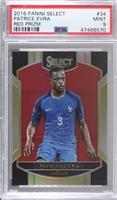 Terrace - Patrice Evra [PSA 9 MINT] #/199