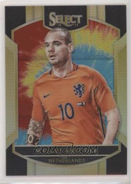 2016-17 Panini Select - [Base] - Tie-Dye Prizm #41 - Terrace - Wesley Sneijder /30