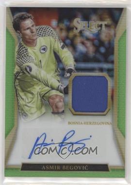 2016-17 Panini Select - Jersey Autographs - Neon Green Prizm #JA-AB - Asmir Begovic /60