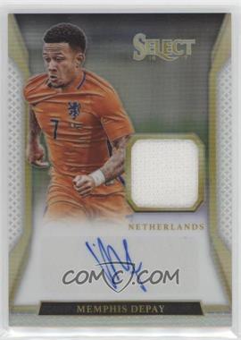 2016-17 Panini Select - Jersey Autographs - White Prizm #JA-MD - Memphis Depay /99