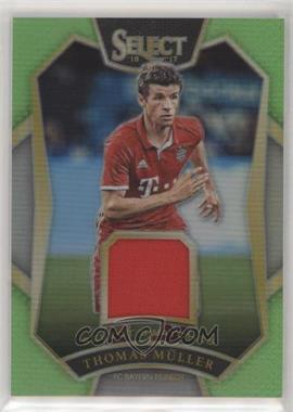 2016-17 Panini Select - Select Swatches - Neon Green Prizm #SS-TM - Thomas Muller /60