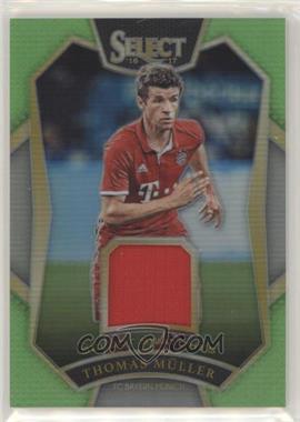 2016-17 Panini Select - Select Swatches - Neon Green Prizm #SS-TM - Thomas Muller /60