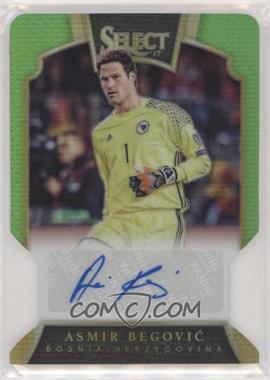 2016-17 Panini Select - Signatures - Neon Green Prizm Die-Cut #S-AB - Asmir Begovic /60