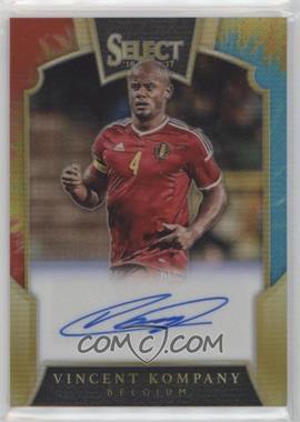 2016-17 Panini Select - Signatures - Tie-Dye Prizm #S-VK - Vincent Kompany /30