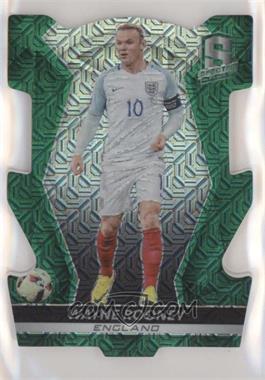 2016-17 Panini Spectra - [Base] - Green Die-Cut #94 - Wayne Rooney /5