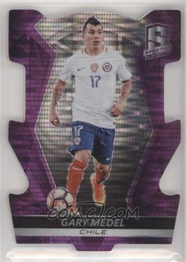 2016-17 Panini Spectra - [Base] - Purple Die-Cut #68 - Gary Medel /35