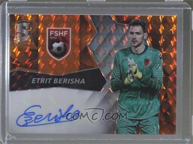 2016-17 Panini Spectra - Signatures - Orange #S-EB - Etrit Berisha /10