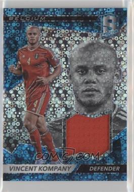 2016-17 Panini Spectra - Swatches - Neon Blue #SW-VK - Vincent Kompany /75