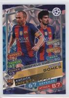 Midfield Duo - Andre Gomes, Andres Iniesta