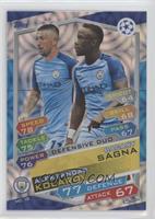 Defensive Duo - Bacary Sagna, Aleksandar Kolarov