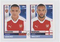 Alexis Sanchez, Theo Walcott