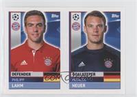 Philipp Lahm, Manuel Neuer